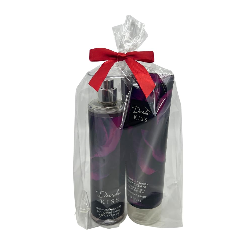 Bath & Body Works Dark Kiss 2-Piece Gift Set – Fine Fragrance Mist & Ultimate Hydration Cream