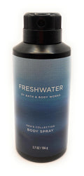 Bath & Body Works Freshwater Deodorizing Body Spray for Men – 3.7 oz