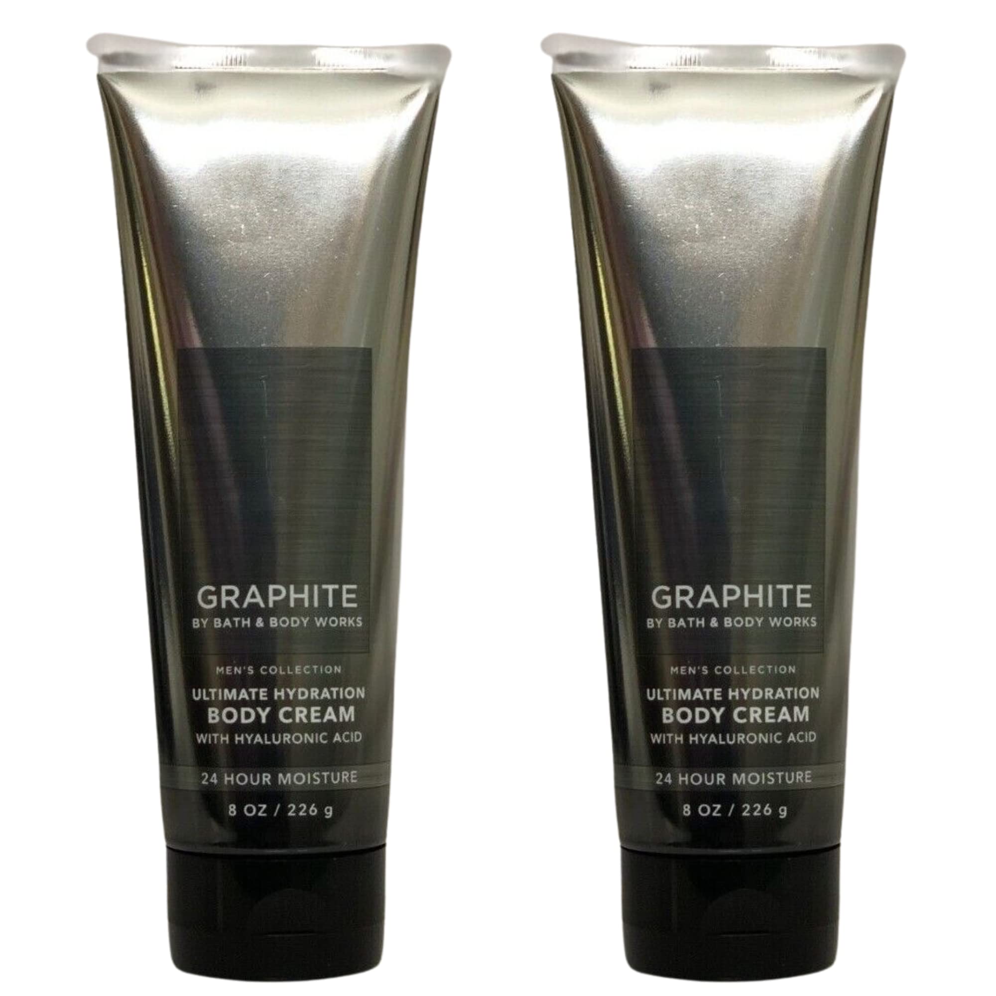 Bath & Body Works Graphite Gift Set – 2x 8oz Body Creams