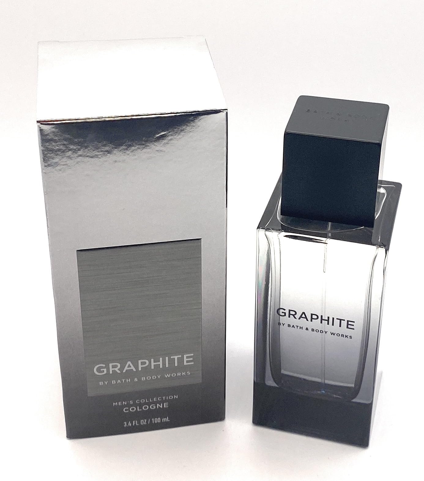 Bath & Body Works Graphite Men's Fragrance Cologne Spray 3.4 oz – 2019 Edition
