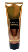 Bath & Body Works Hyaluronic Acid Body Cream for Men – 8 oz Mahogany Teakwood