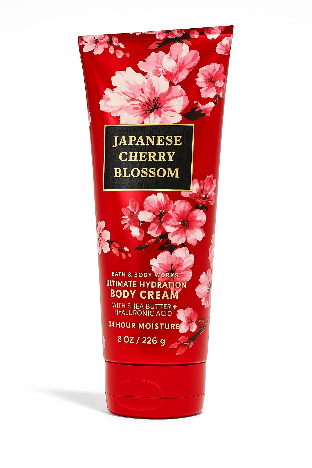Bath & Body Works Japanese Cherry Blossom Ultimate Hydration Body Cream – 8 oz / 226 g | 24-Hour Moisture