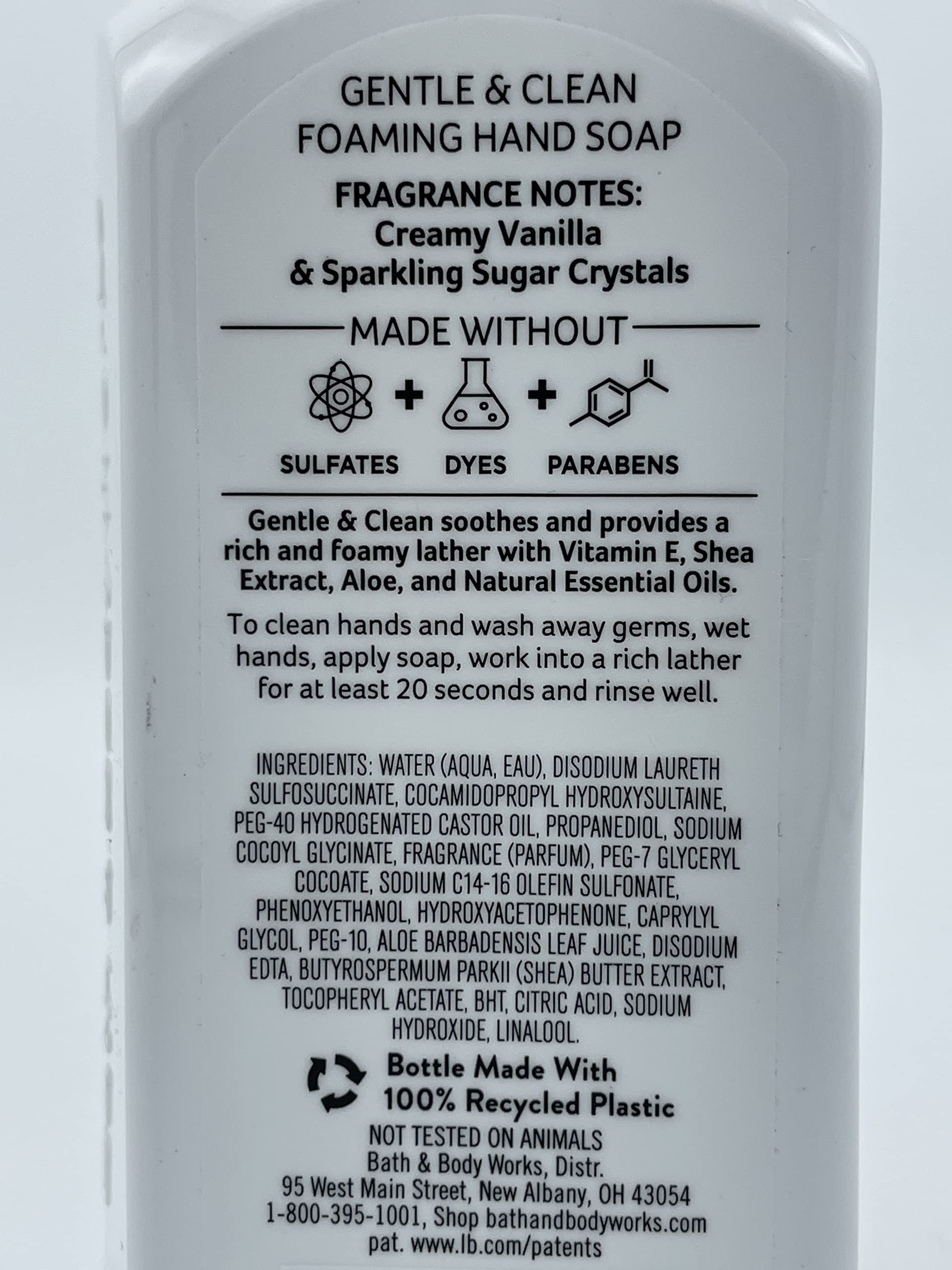 Bath & Body Works Kitchen Favorites Gentle & Clean Foaming Hand Soap - 5-Pack (8.75 fl oz each)
