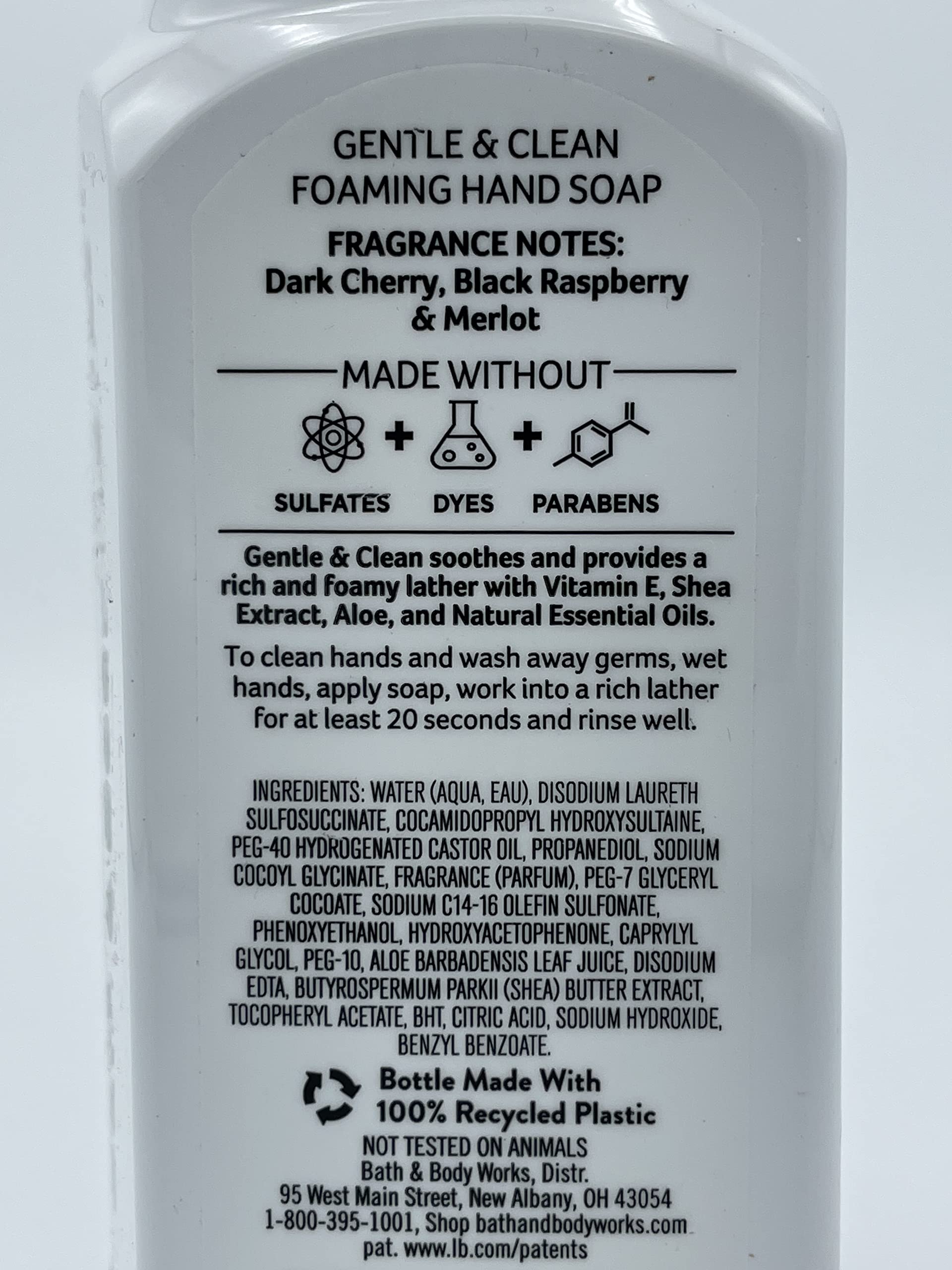 Bath & Body Works Kitchen Favorites Gentle & Clean Foaming Hand Soap - 5-Pack (8.75 fl oz each)