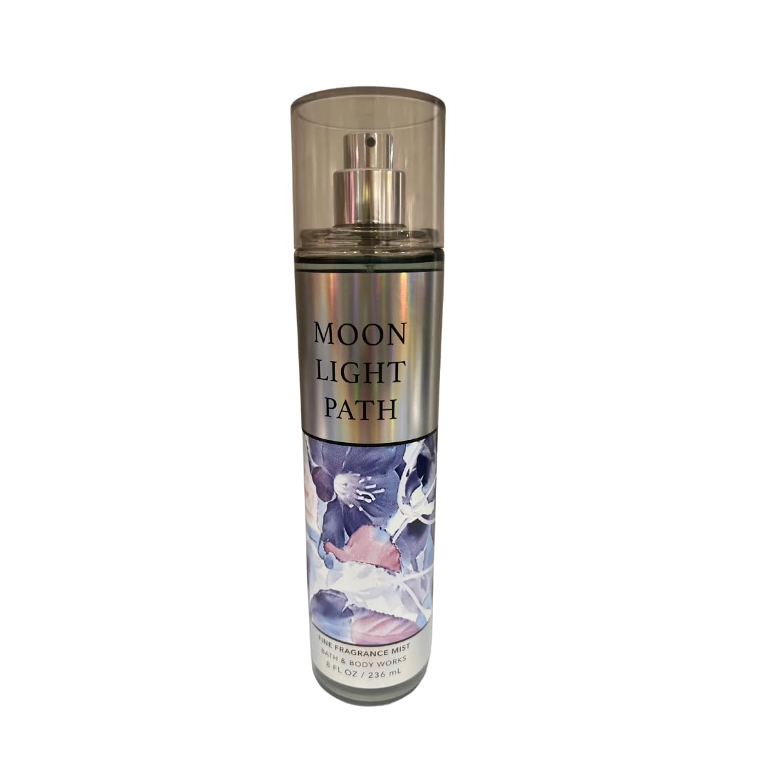 Bath & Body Works Moonlight Path Fine Fragrance Mist – Pack of 3 (8 oz each)