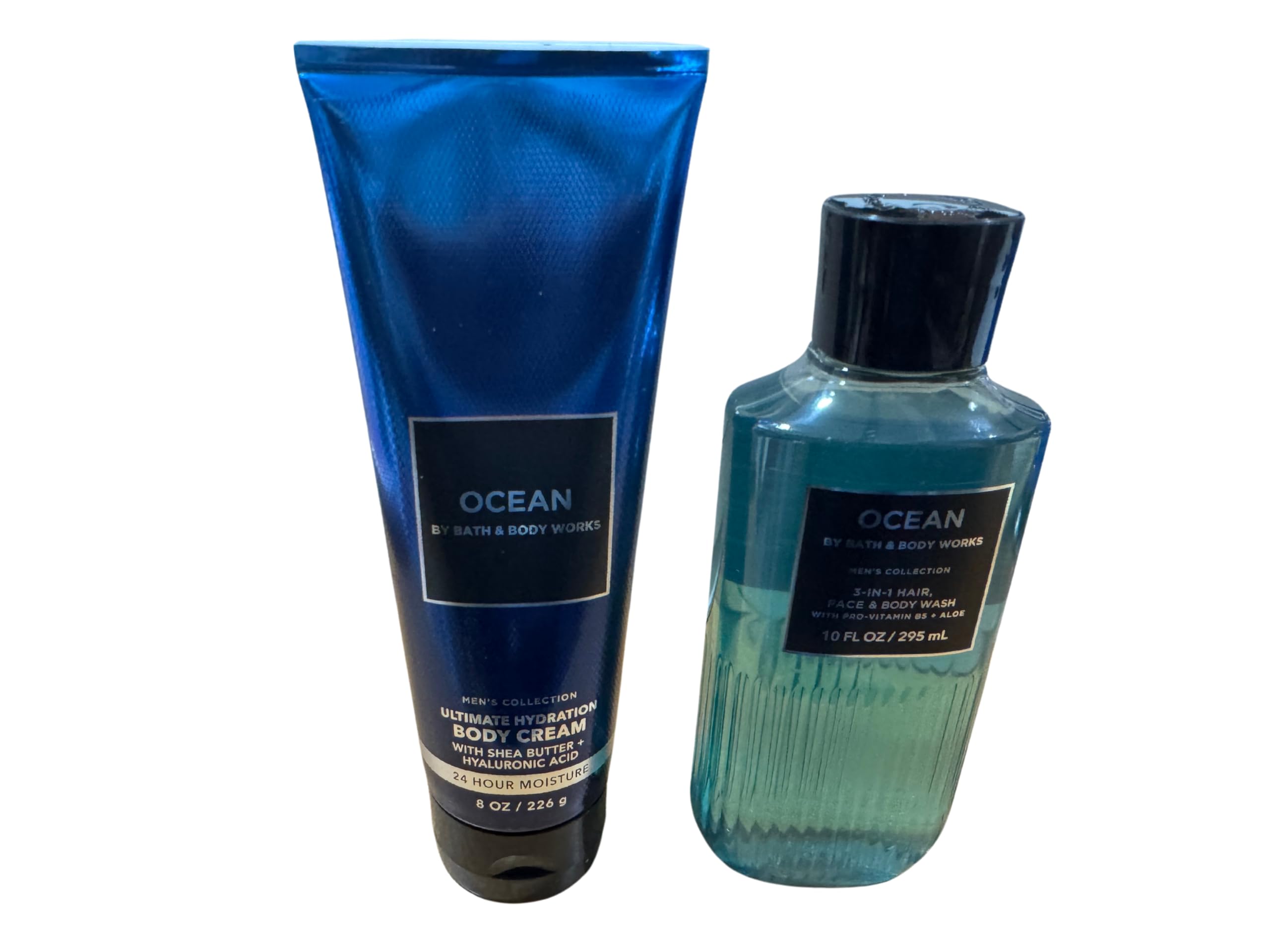 Bath & Body Works Ocean 3-in-1 Shower Gel & Hydrating Body Cream – 2 Pack
