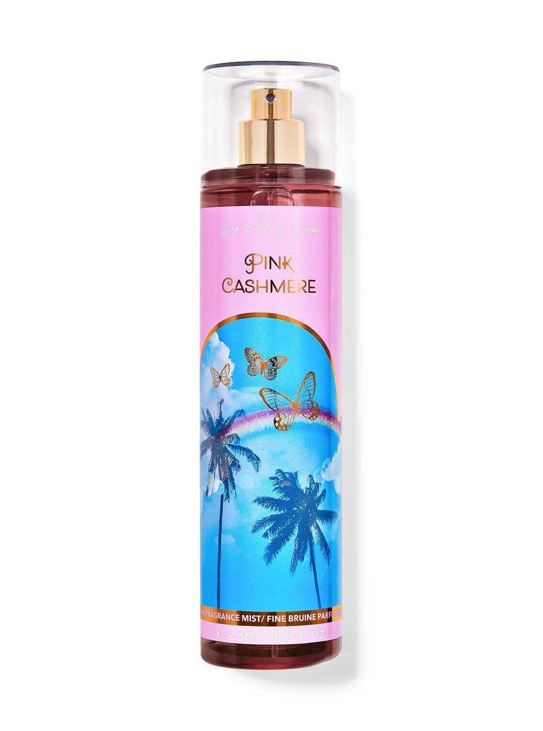 Bath & Body Works Pink Cashmere Fine Fragrance Mist 8 Fluid Ounce Spray