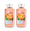 Bath & Body Works Pretty As Peach Shower Gel Gift Set – 2 Pack (10 oz each)