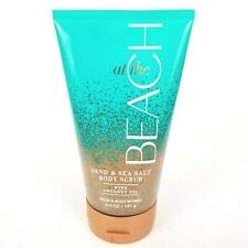 Bath & Body Works Sand & Sea Salt Scrub – 6.6 oz with Coconut Oil – At the Beach Scent
