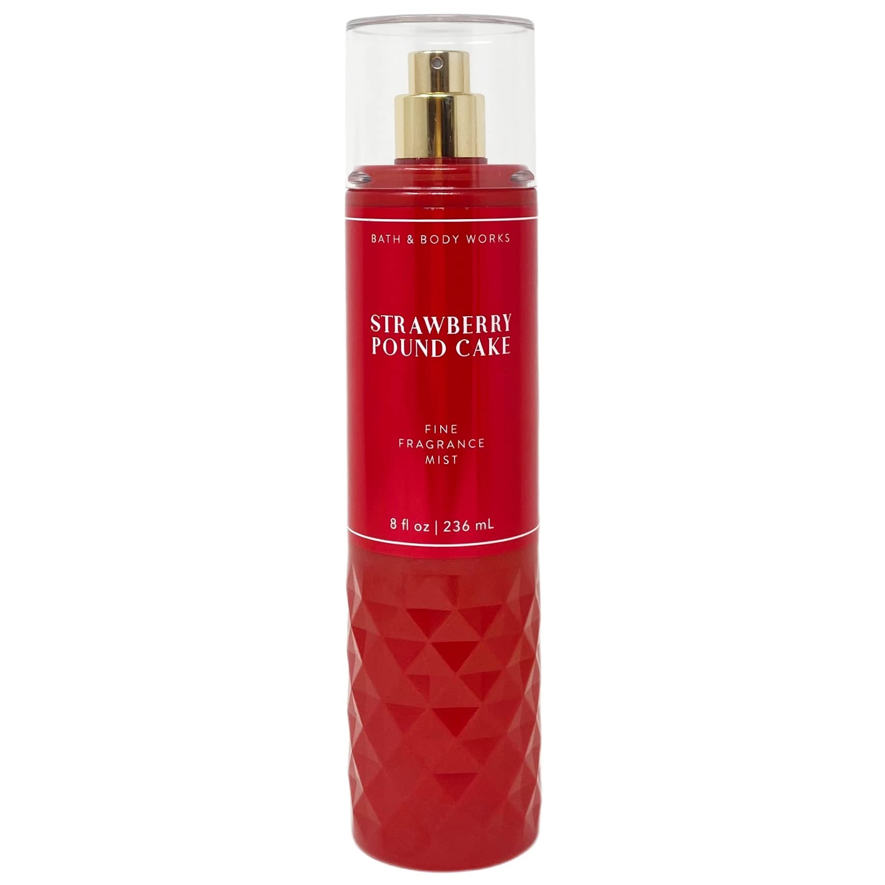 Bath & Body Works Strawberry Pound Cake Gift Set – Fine Fragrance Mist & Body Cream (2021)