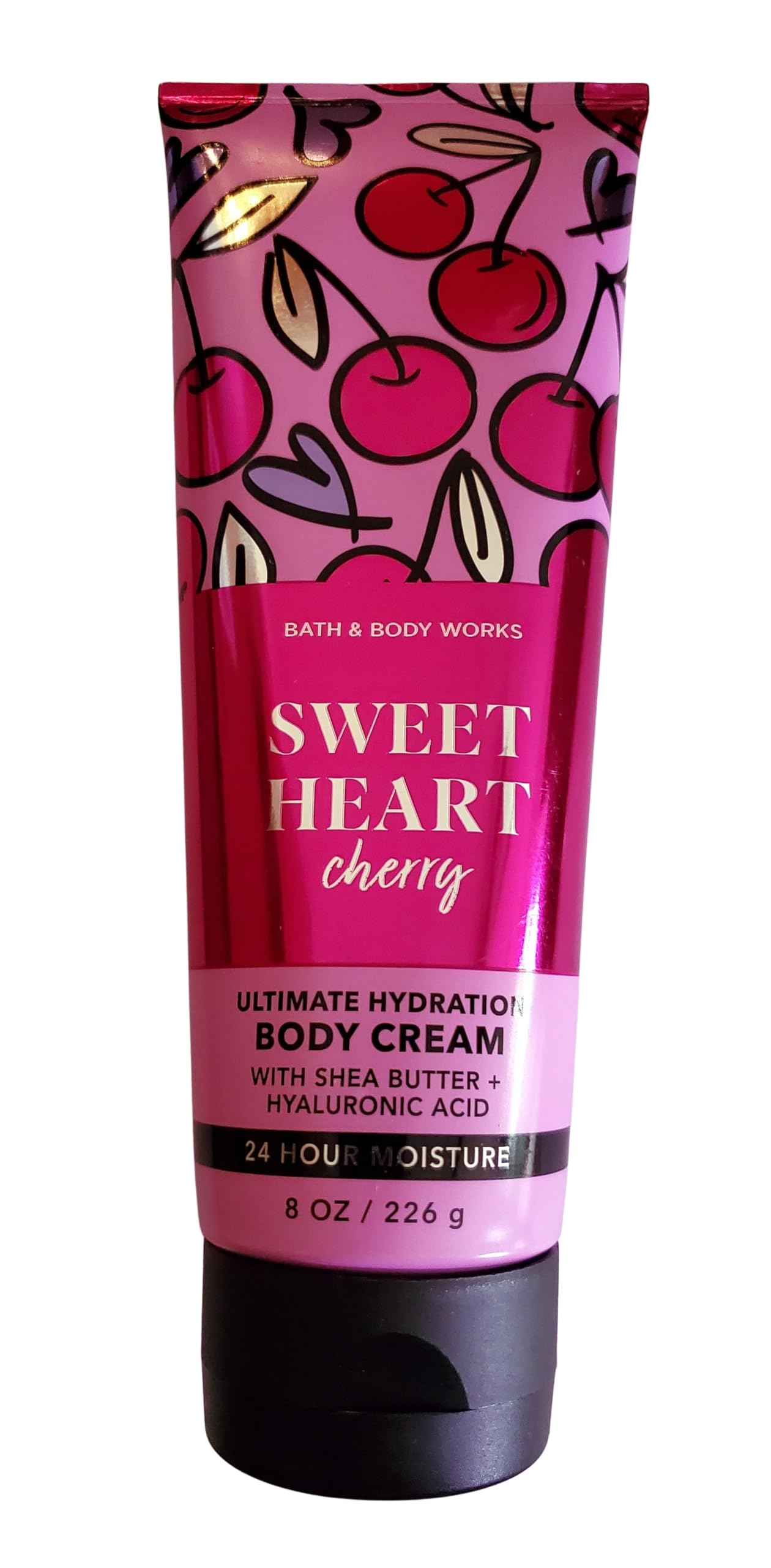 Bath & Body Works Sweetheart Cherry Ultimate Hydration Body Cream 8 oz | Pack of 2