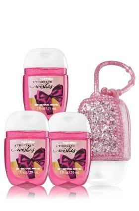 Bath & Body Works 3-Pack PocketBac & Holder – A Thousand Wishes