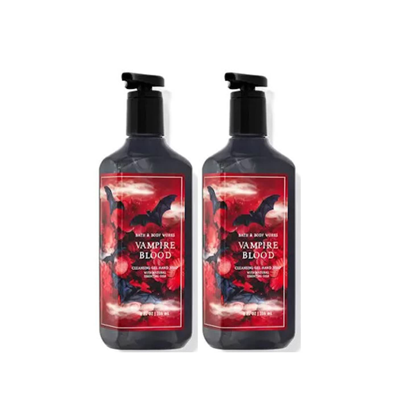 Bath & Body Works Vampire Blood Cleansing Gel Hand Soap - 2 Pack, 8 oz