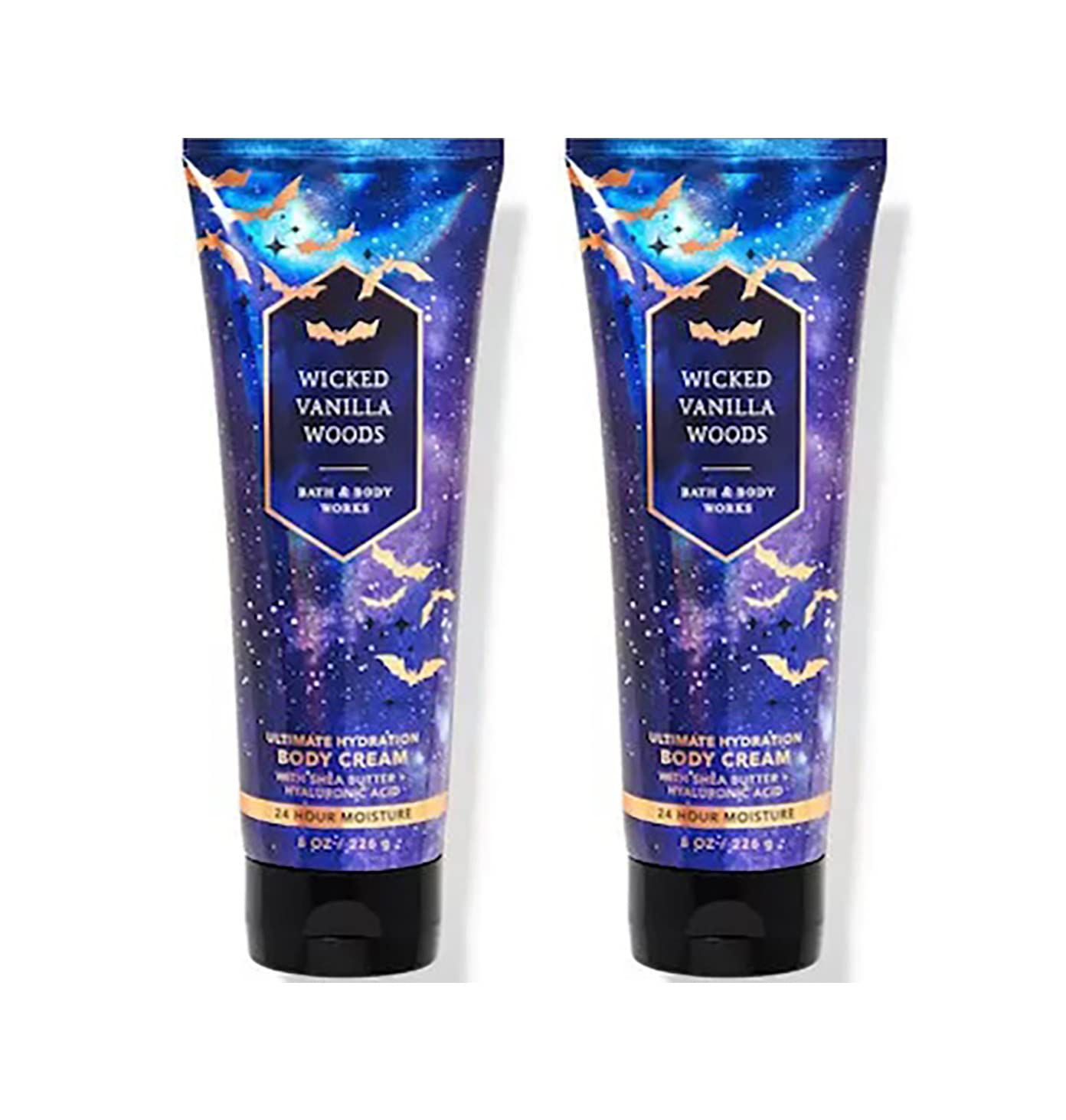 Bath & Body Works Wicked Vanilla Woods Ultimate Hydration Cream – 2-Pack (16 oz)