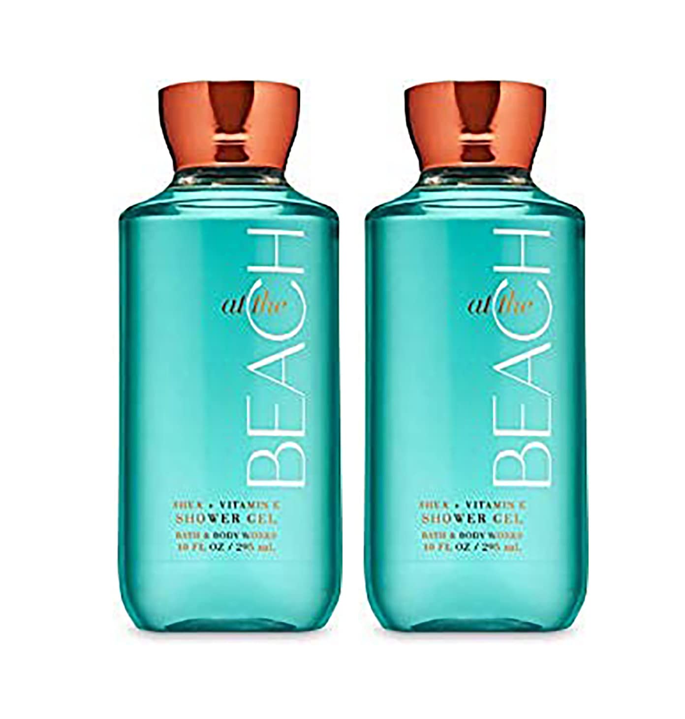 Bath & Body Works At The Beach Shower Gel Gift Set - 2 Pack, 10 oz Each