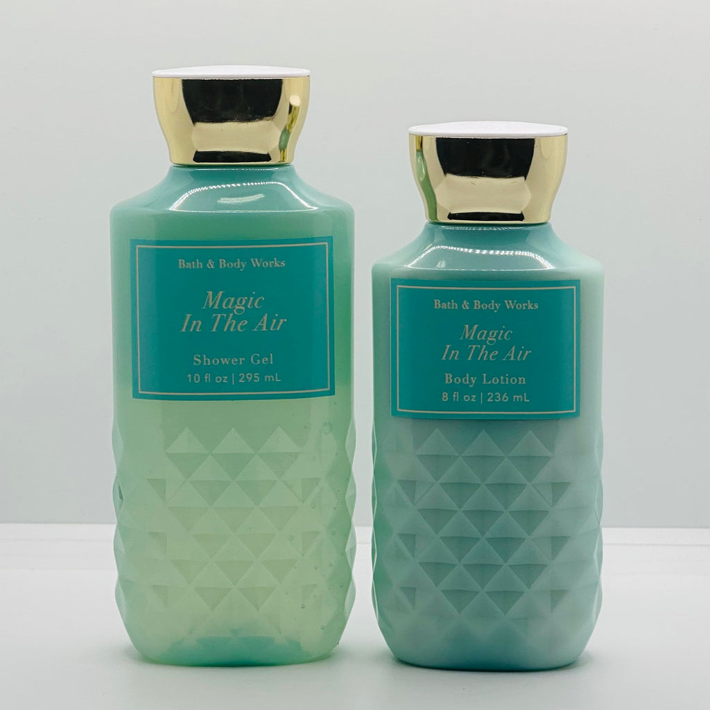 Bath & Body Works Gift Set — 10 oz Shower Gel & 8 oz Lotion, Magic In The Air