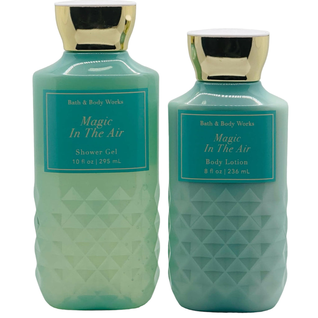 Bath & Body Works Gift Set — 10 oz Shower Gel & 8 oz Lotion, Magic In The Air