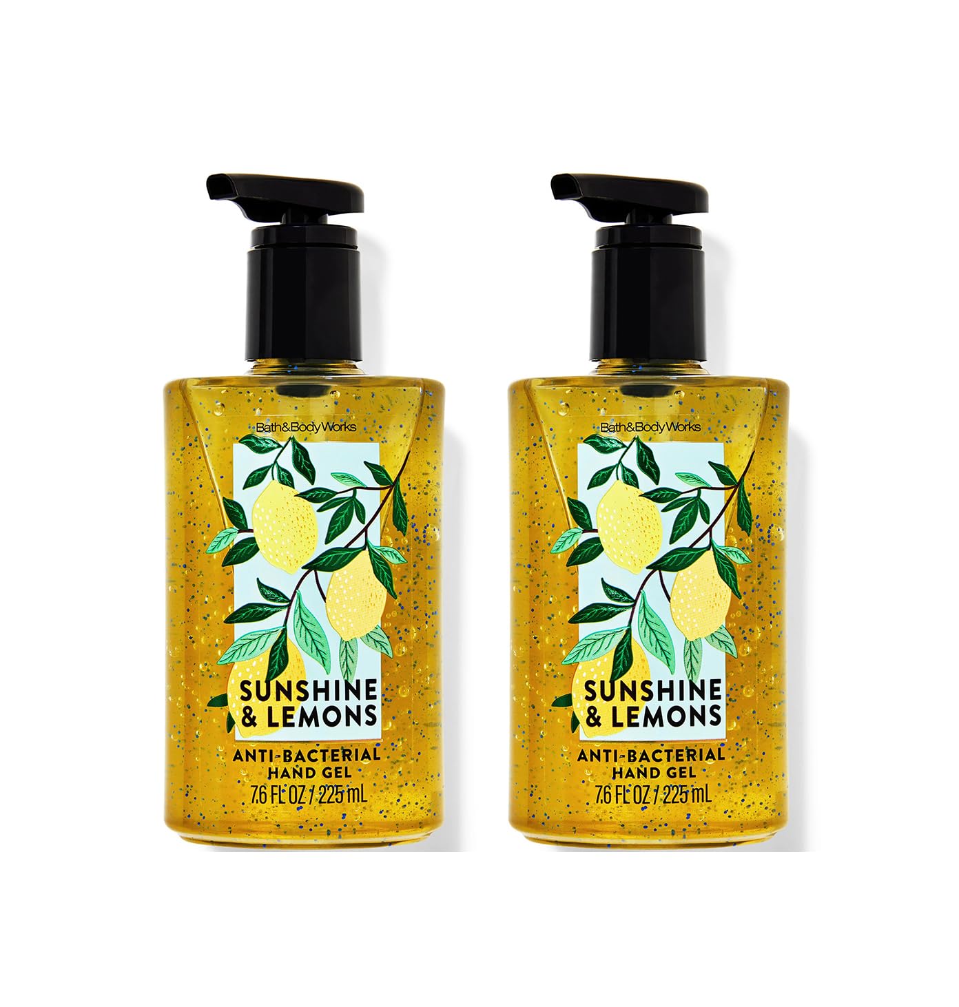 Bath & Body Works Sunshine & Lemons Moisturizing Hand Gel – Value Pack (2 x 7.5 oz)