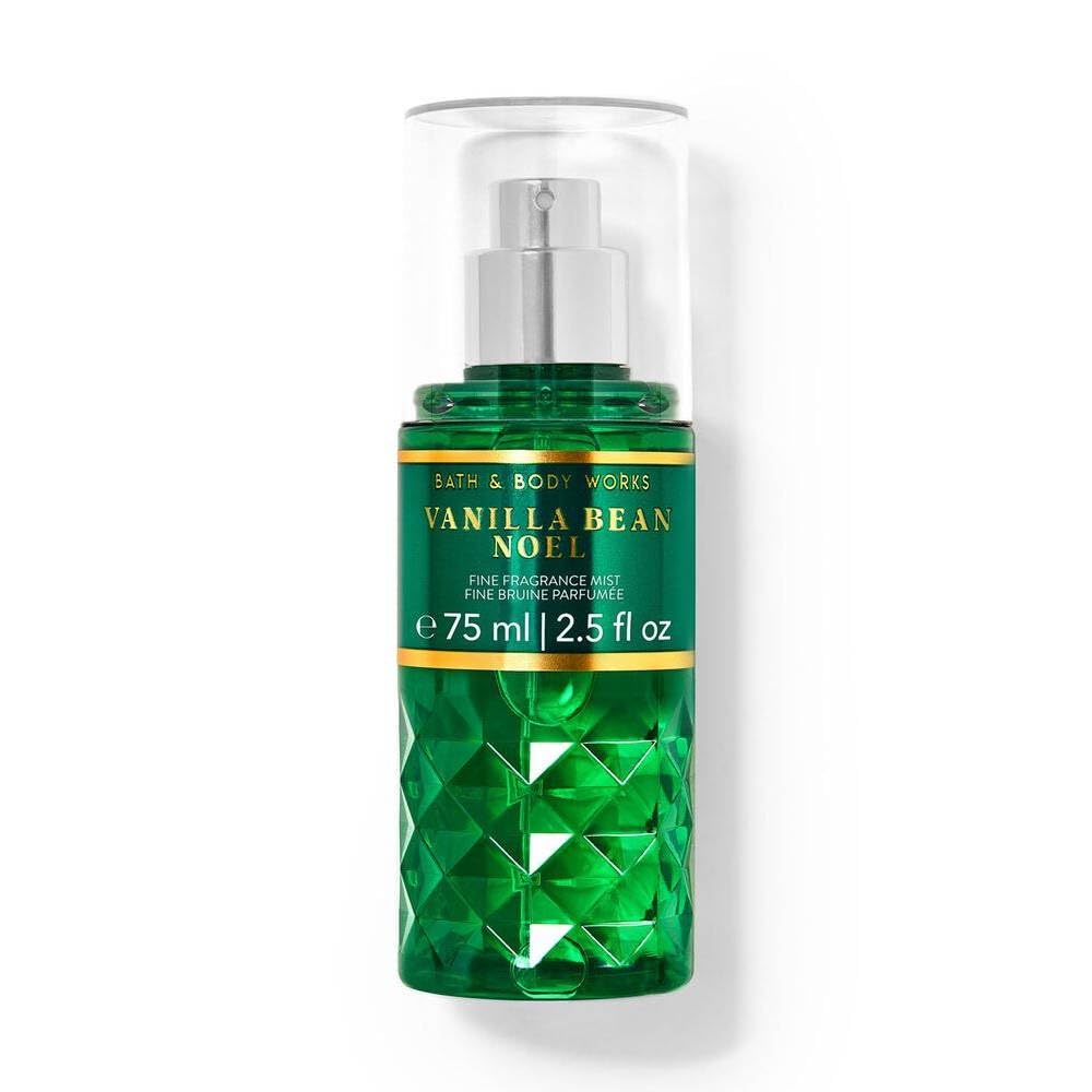 Bath & Body Works Vanilla Bean Noel Travel Size Fine Fragrance Mist – 2.5 oz