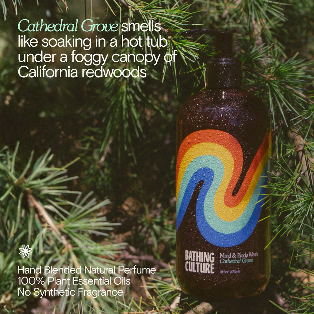 Bathing Culture Cathedral Grove Organic Mind + Body Wash | 16 oz | Vegan & Biodegradable
