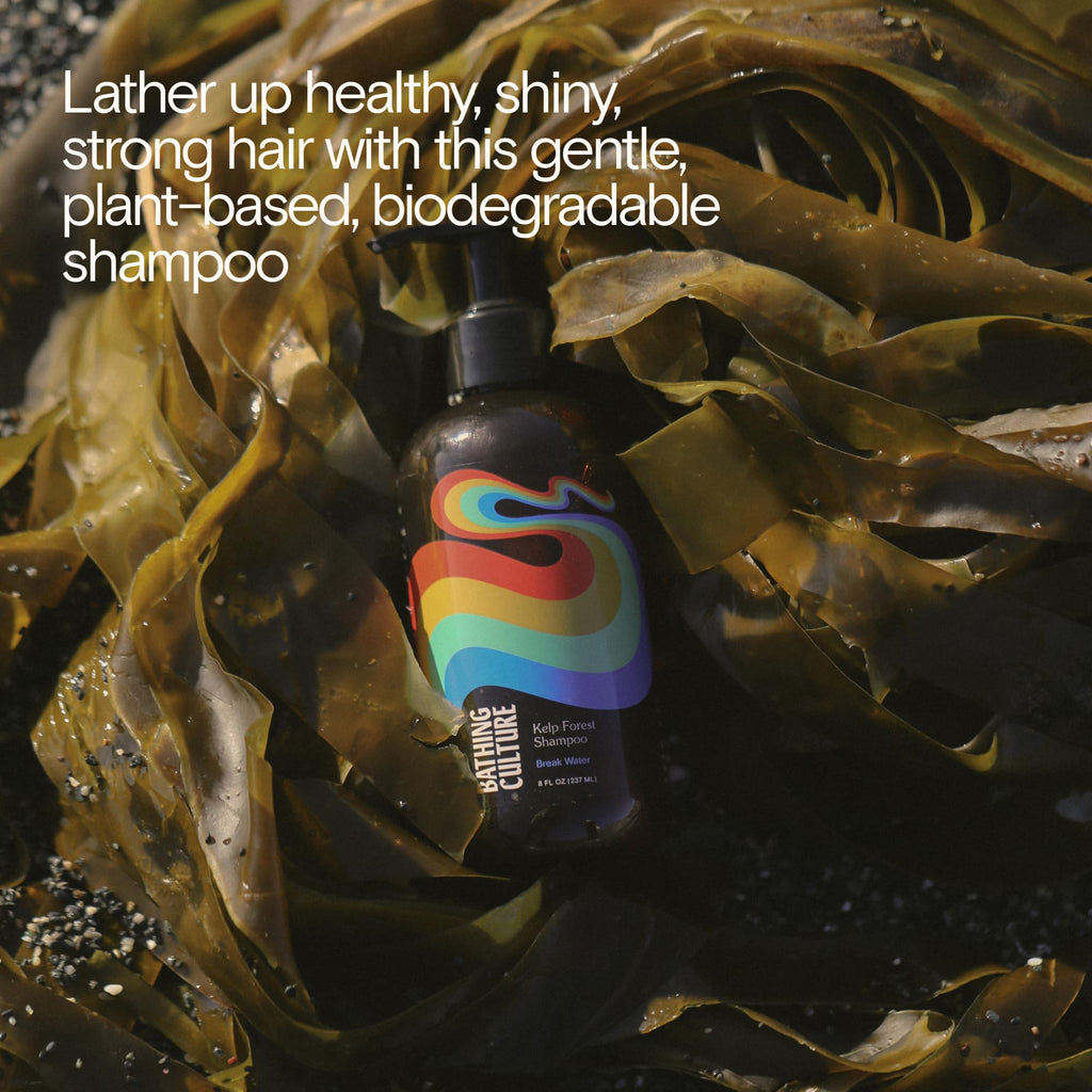 Bathing Culture Organic Shampoo Kelp Forest – Natural, Vegan Scalp Care (8 oz / 237 ml)