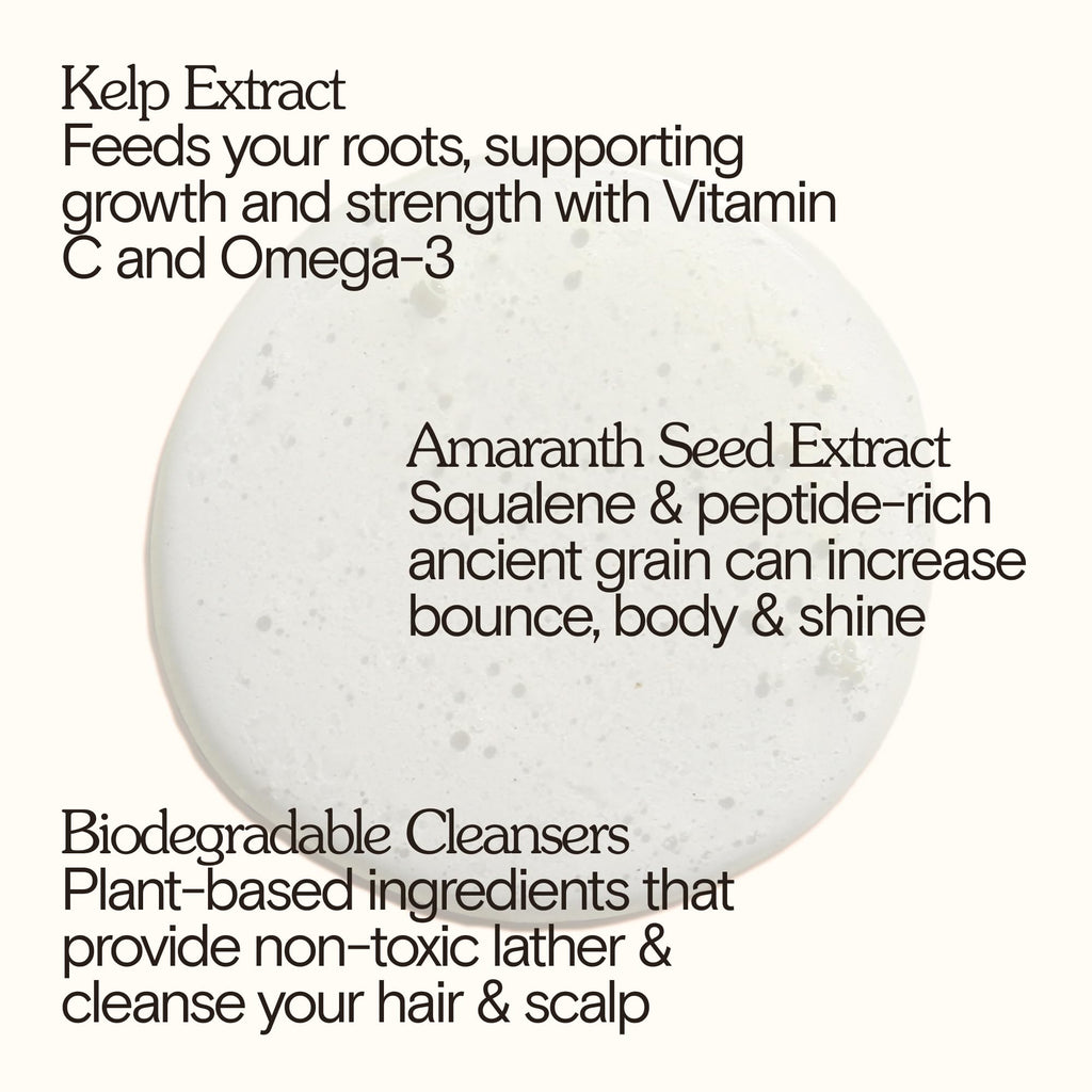 Bathing Culture Organic Shampoo Kelp Forest – Natural, Vegan Scalp Care (8 oz / 237 ml)