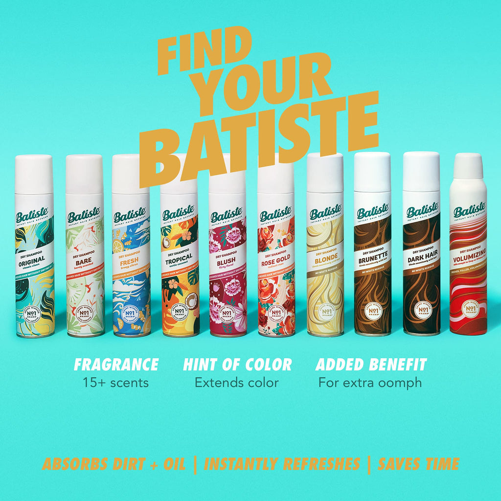 Batiste Dry Shampoo Brilliant Blonde 6.73 oz (Pack of 3)