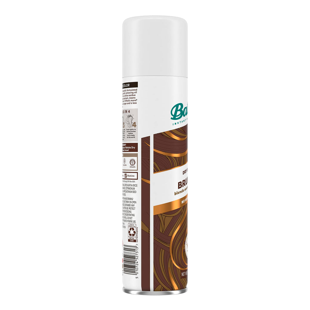 Batiste Beautiful Brunette Dry Shampoo – Refresh Between Washes and Add Texture | 5.71 oz