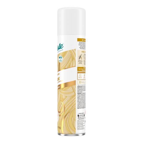 Batiste Dry Shampoo Blonde, 3.81 oz – Pack of 5 | Instant Refresh for Blondes