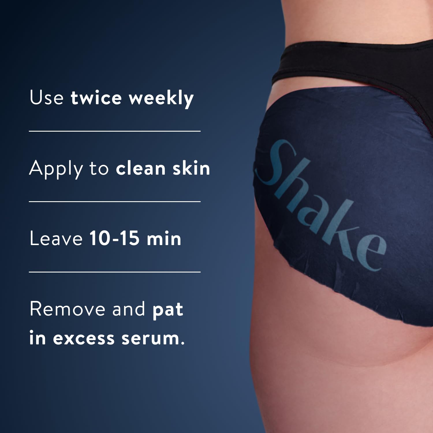 BAWDY Shake It Butt Mask – Marine Algae Firming & Illuminating Treatment (2 Sheets)