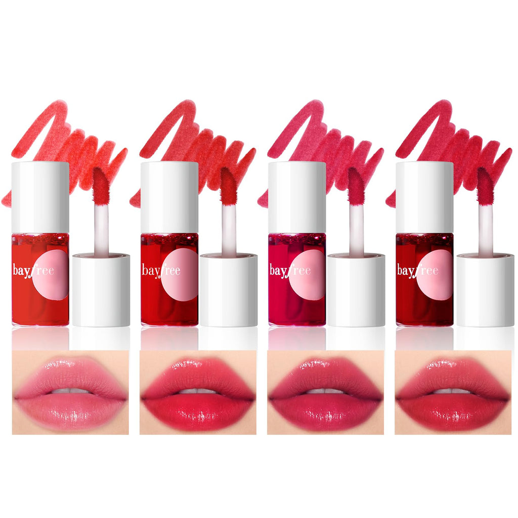 bayfree Lip Tint Stain – Long-Lasting Korean Lip & Cheek Tint, Non-Sticky Waterproof Matte Finish