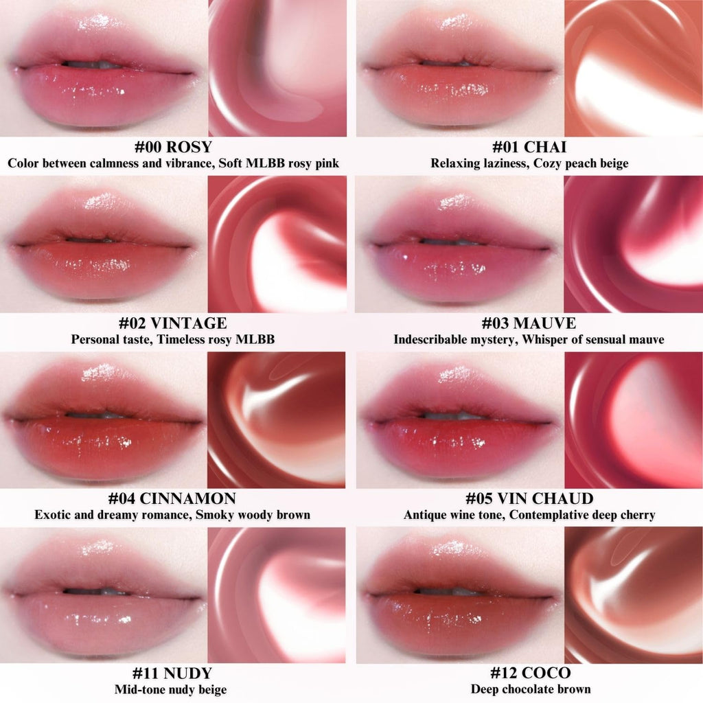 BBIA Glow Tint Lip Plumping Gloss – Vivid, Non-Sticky Lip Stain (16 Summer)