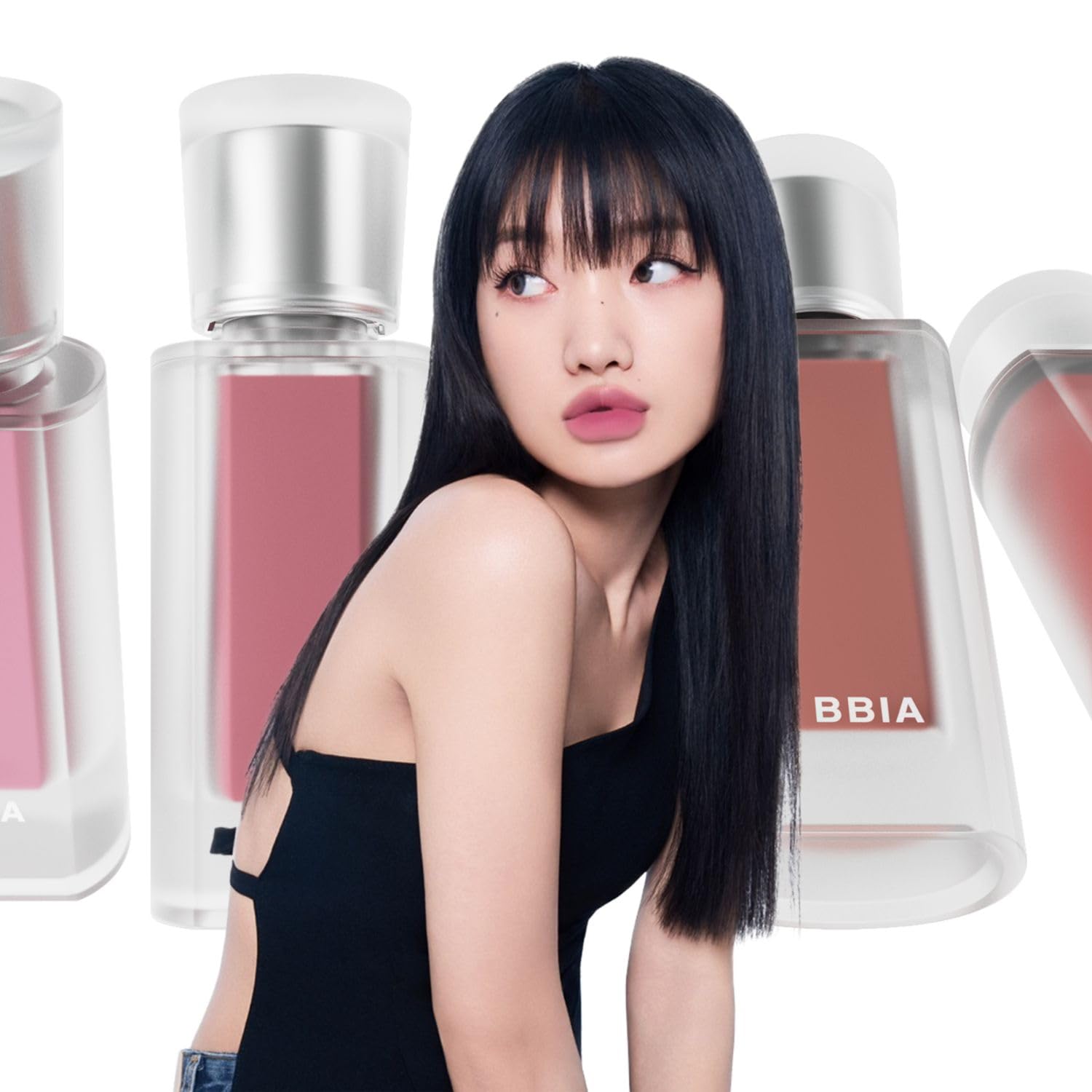 BBIA Last Velvet Tint NEW - Soft Creamy Matte Lip Stain, Blur Effect & Velvety Texture, High Pigment, Long-Lasting, Vegan, Korean Lip Makeup (V01 EXTRA PURE, Pack of 1)