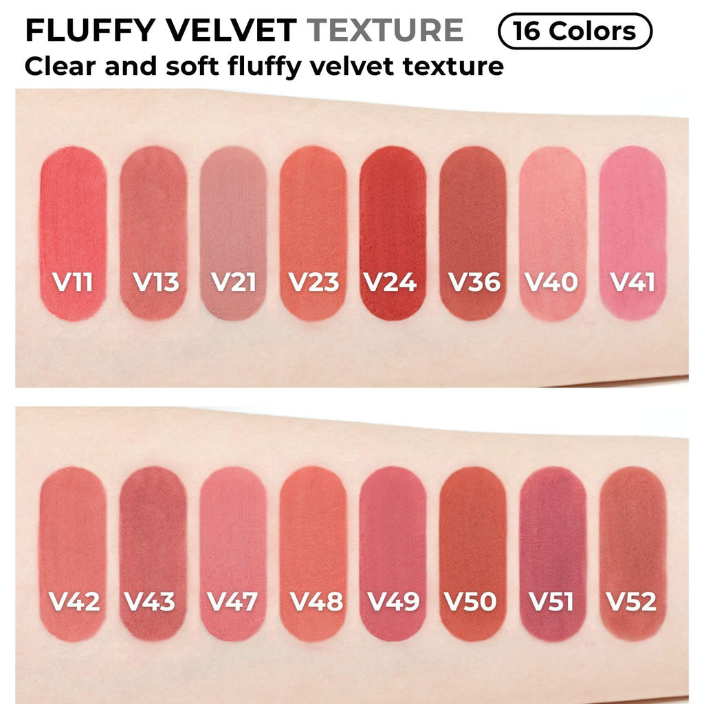 BBIA Last Velvet Tint NEW - Soft Creamy Matte Lip Stain, Blur Effect, Long-Lasting Vegan Lip Color