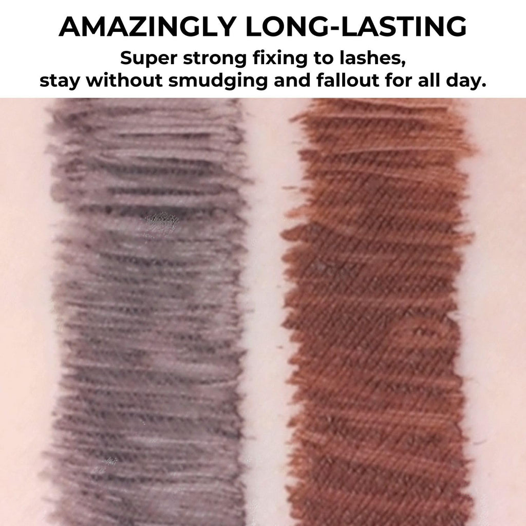 BBIA Never Die Mascara Extreme – Delicate Curl, Ultra Long-Lasting Fix, Natural Volume (01 SUPER BLACK)