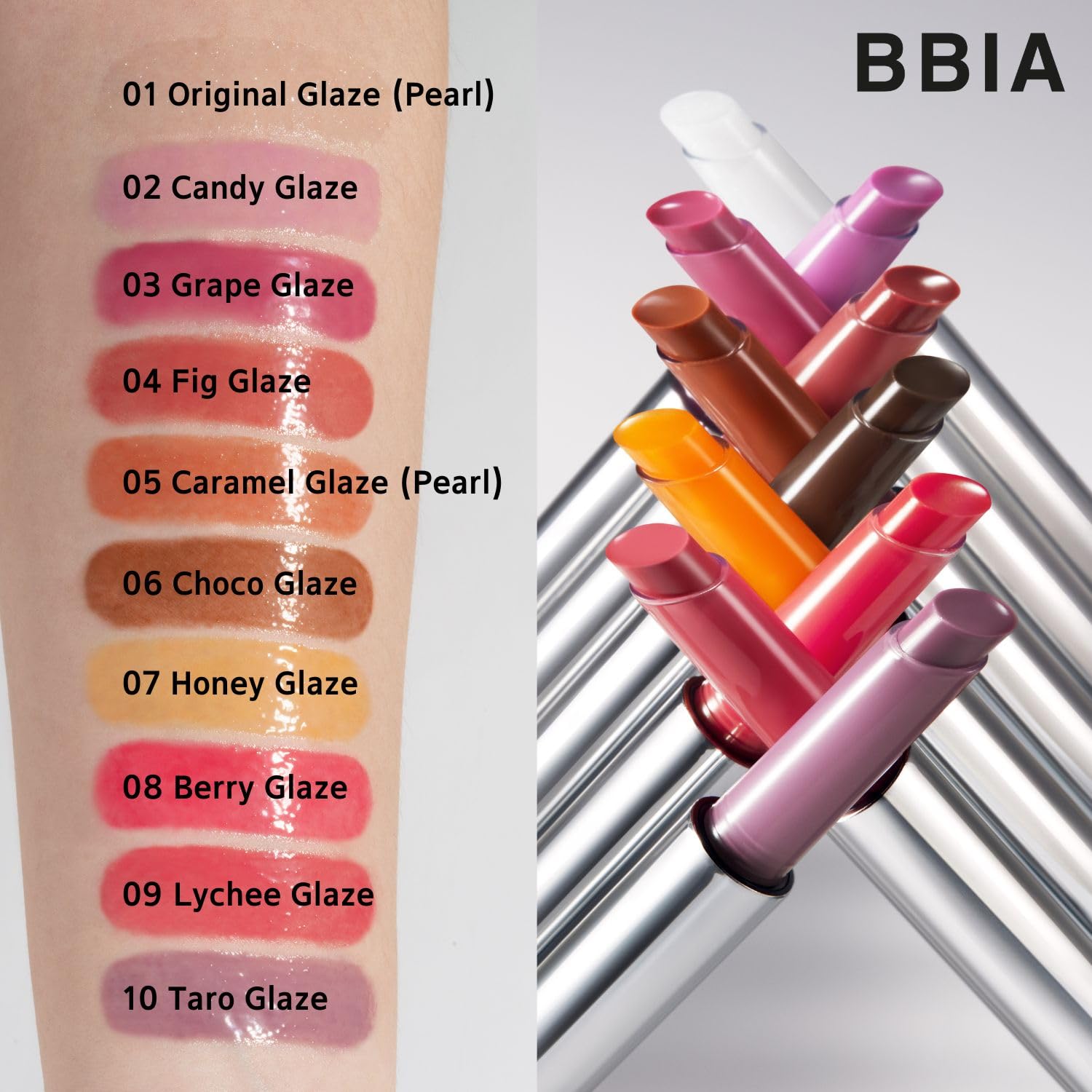 BBIA Over Glaze Stick – Lip Plumping Gloss Melt with High Shine | 06 CHOCO GLAZE