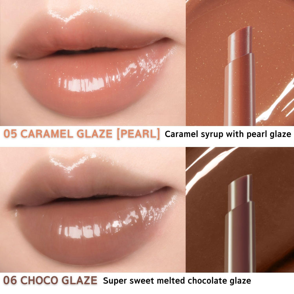 BBIA Over Glaze Stick – Lip Plumping Gloss Melt with High Shine | 06 CHOCO GLAZE