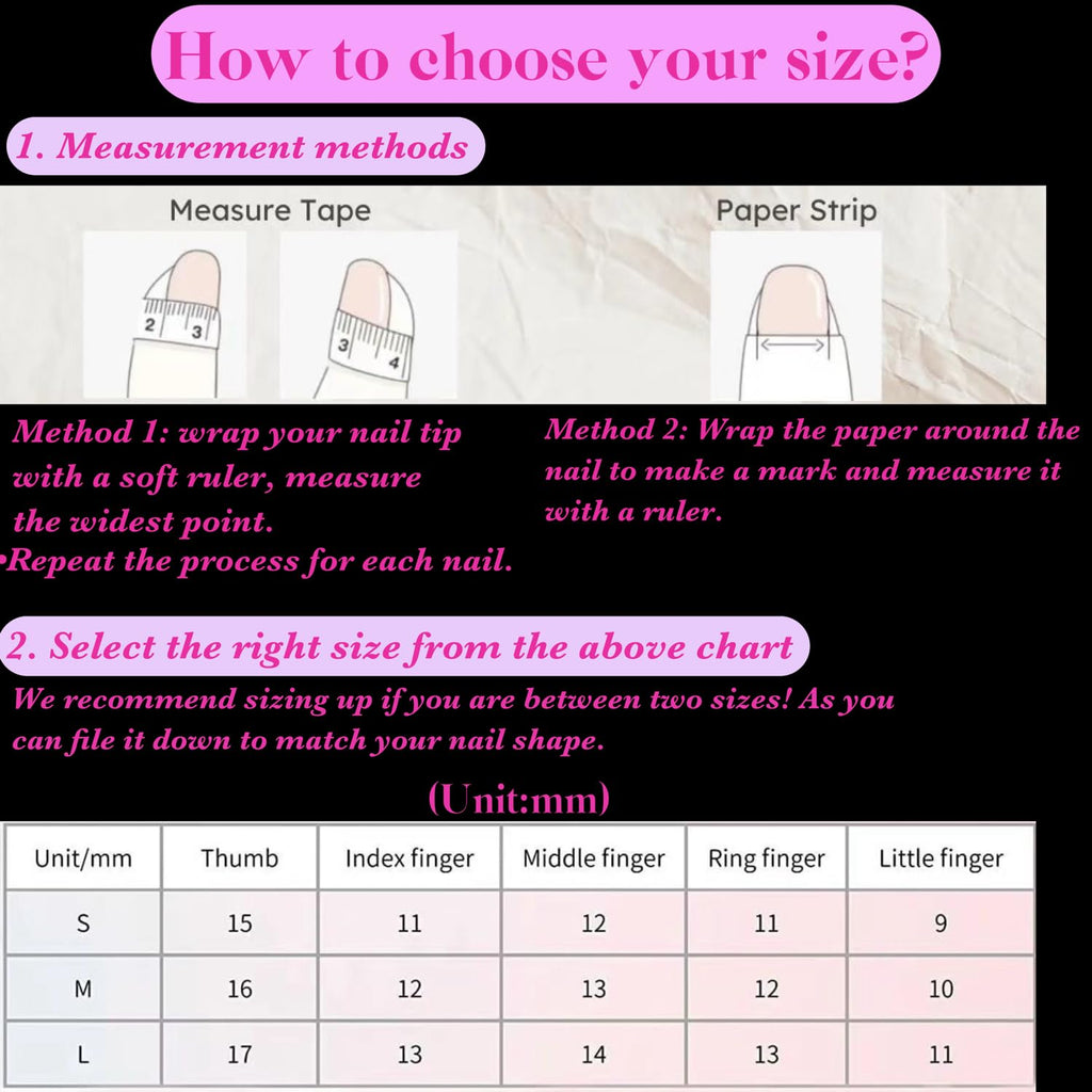 BByogooz Handmade Press On Nails – Pink Sakura 3D Design with Gold Stars & Pearls (Medium/Long, Square)
