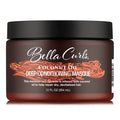 Bella Curls Coconut Oil Deep Conditioning Masque for Dry, Damaged Curly Hair 12 oz