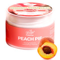 BE BEAUTIFUL EXTENSIONS Body Butter Peach Pie Scent | Long-Lasting Hydration, Jojoba Oil, 8oz