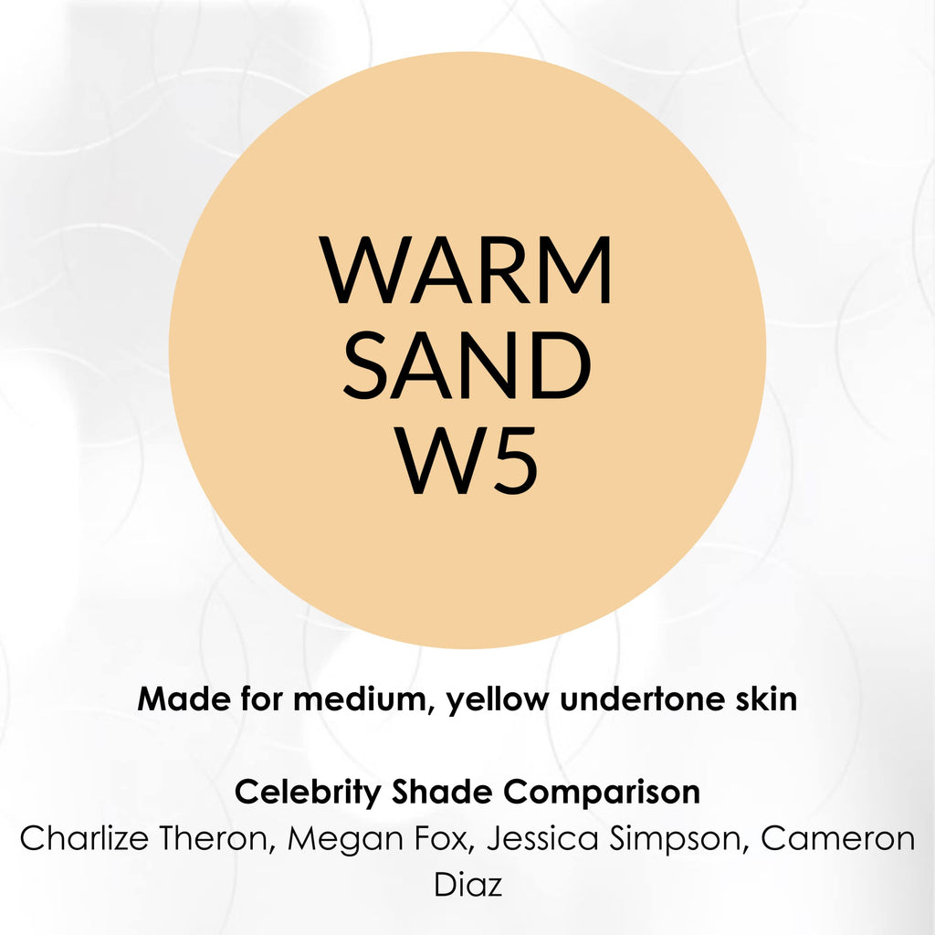 BE THE ENVY NV Perfecting Mist Foundation – Warm Sand | Hypoallergenic, Buildable Coverage, Airbrush Finish