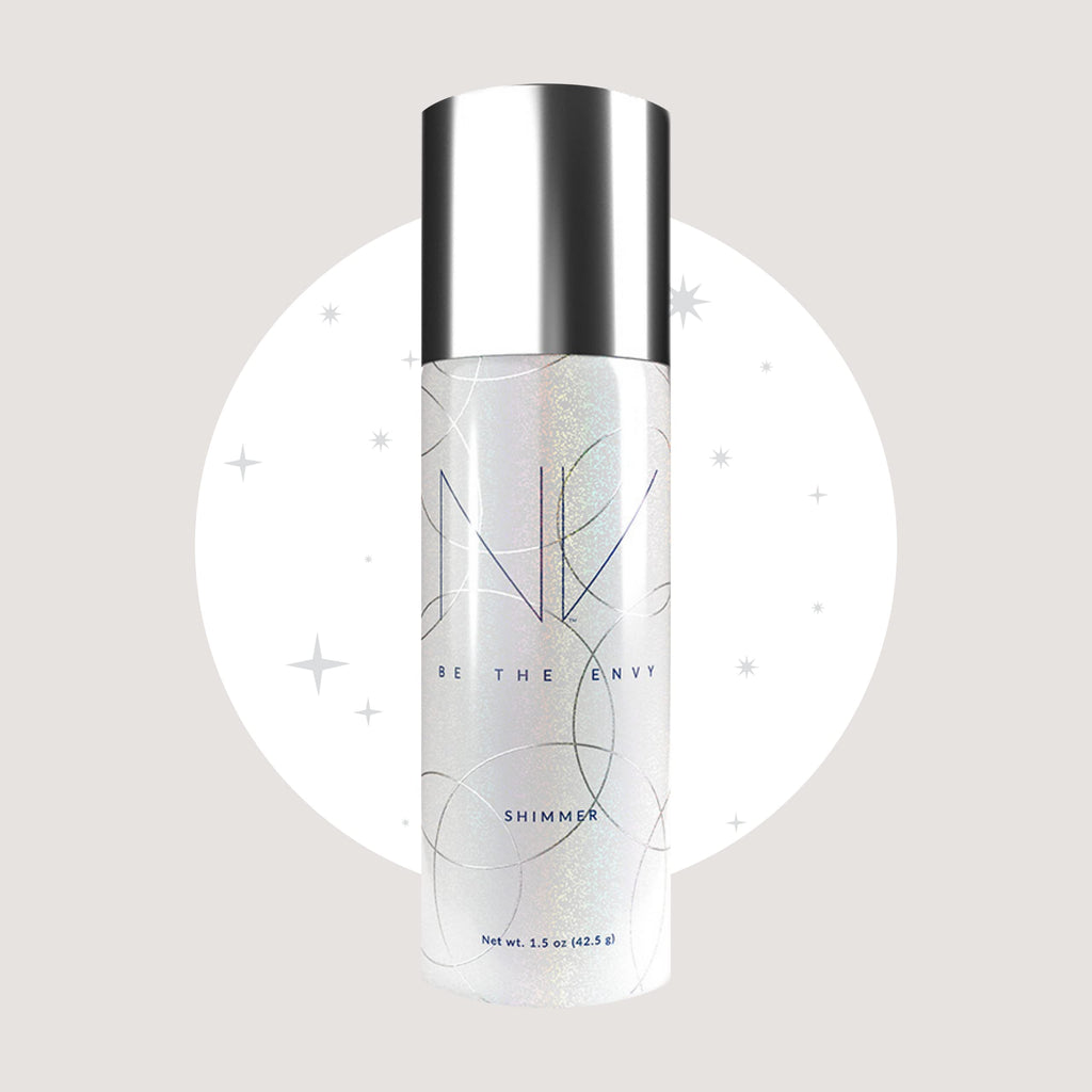 BE THE ENVY NV Perfecting Mist Shimmer – Hypoallergenic, Lightweight Buildable Coverage in 9 Shades