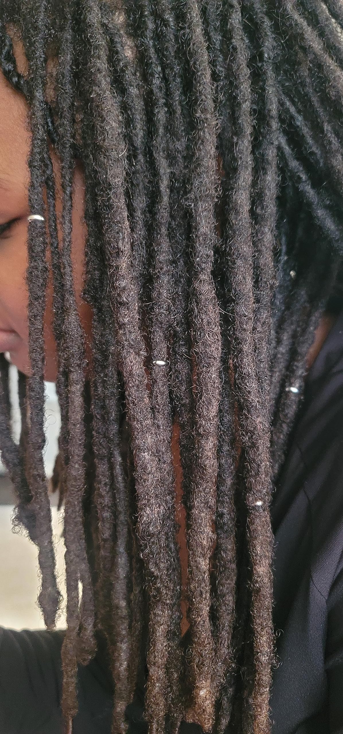 Bead It Wear It Love It | 10 Stainless Steel Hair Beads for Locs & Braids Copper 6mm