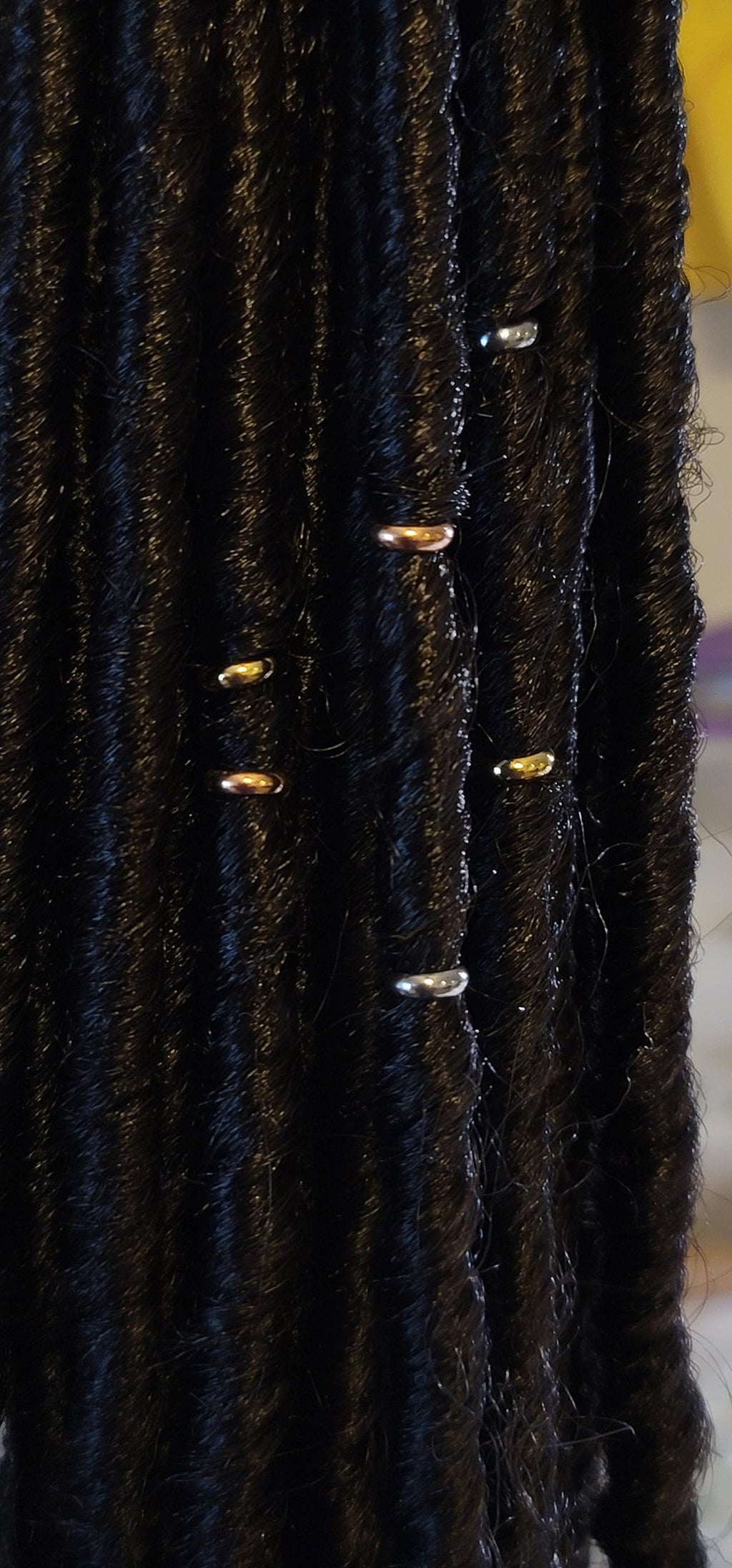 Bead It Wear It Love It | 10 Stainless Steel Hair Beads for Locs & Braids Copper 6mm