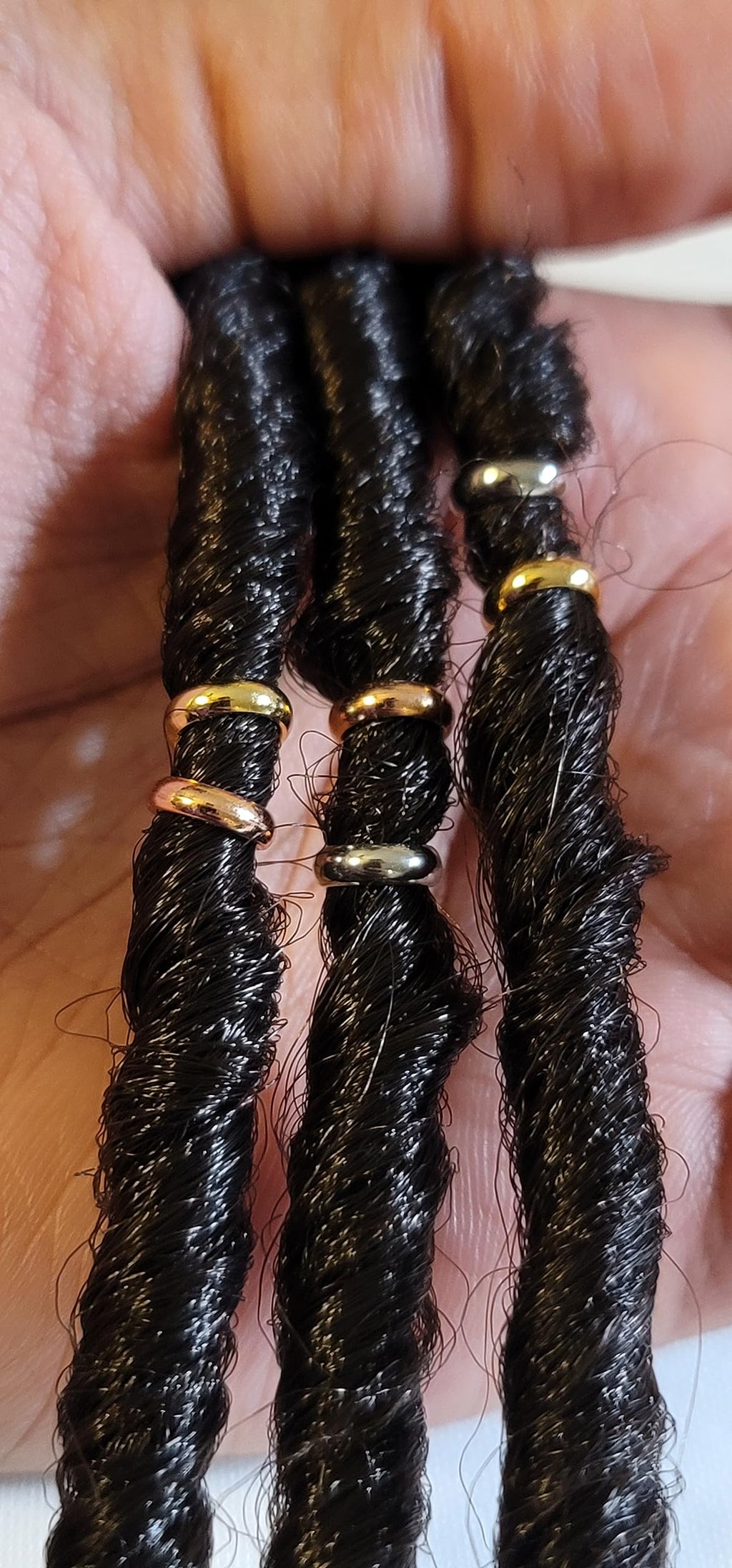 Bead It Wear It Love It | 10 Stainless Steel Hair Beads for Locs & Braids (Copper, 4mm)
