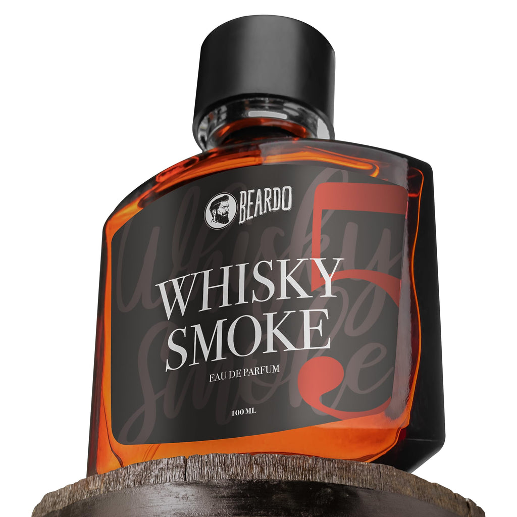 Beardo Whisky Smoke Perfume for Men | Long-Lasting Spicy Woody Oud | 100ml