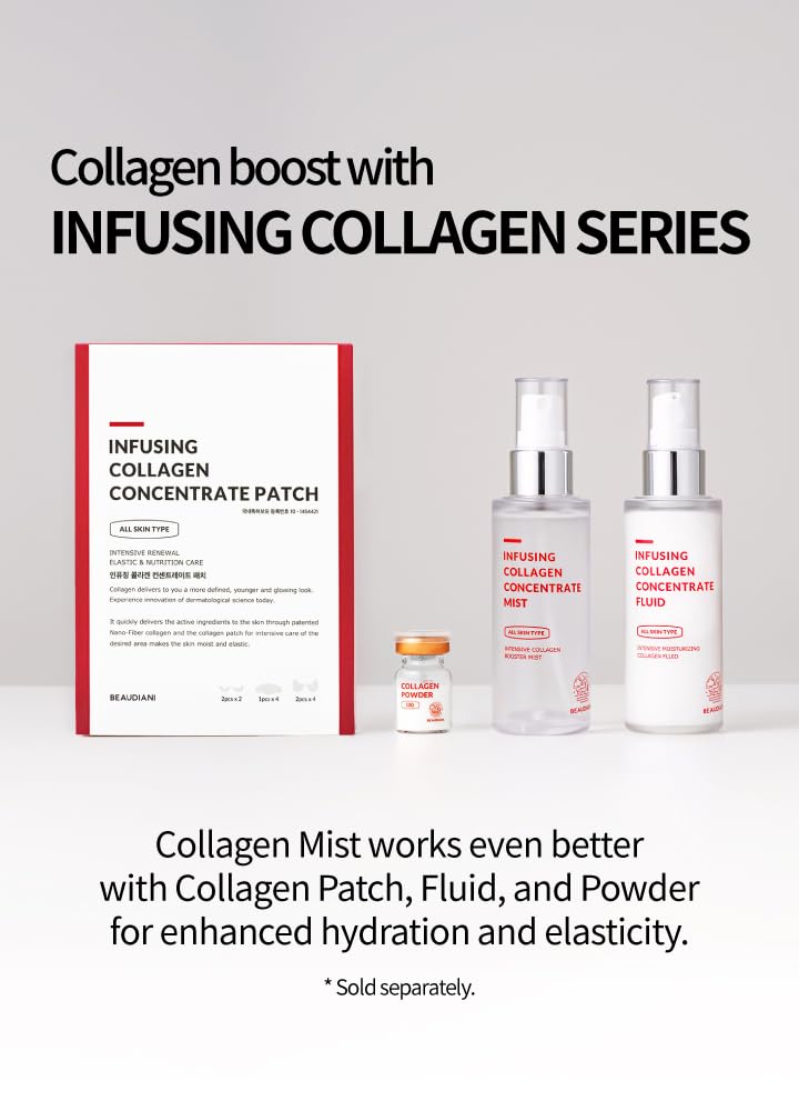 BEAUDIANI Collagen Hydrating Facial Mist | Lightweight Moisture & Dewy Glow