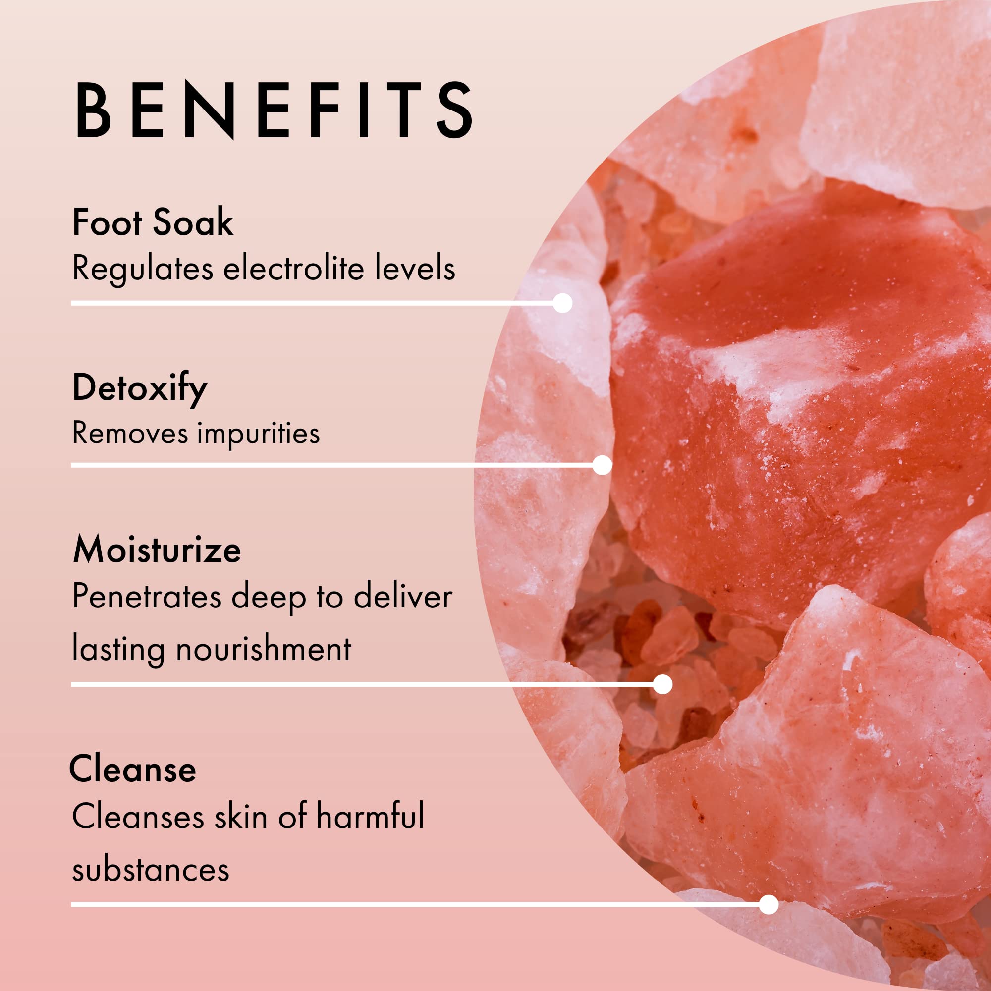 BEAUTE DE PROVENCE Pink Himalayan Bath Salt with Rose Petals & Ylang Grapefruit Essential Oil