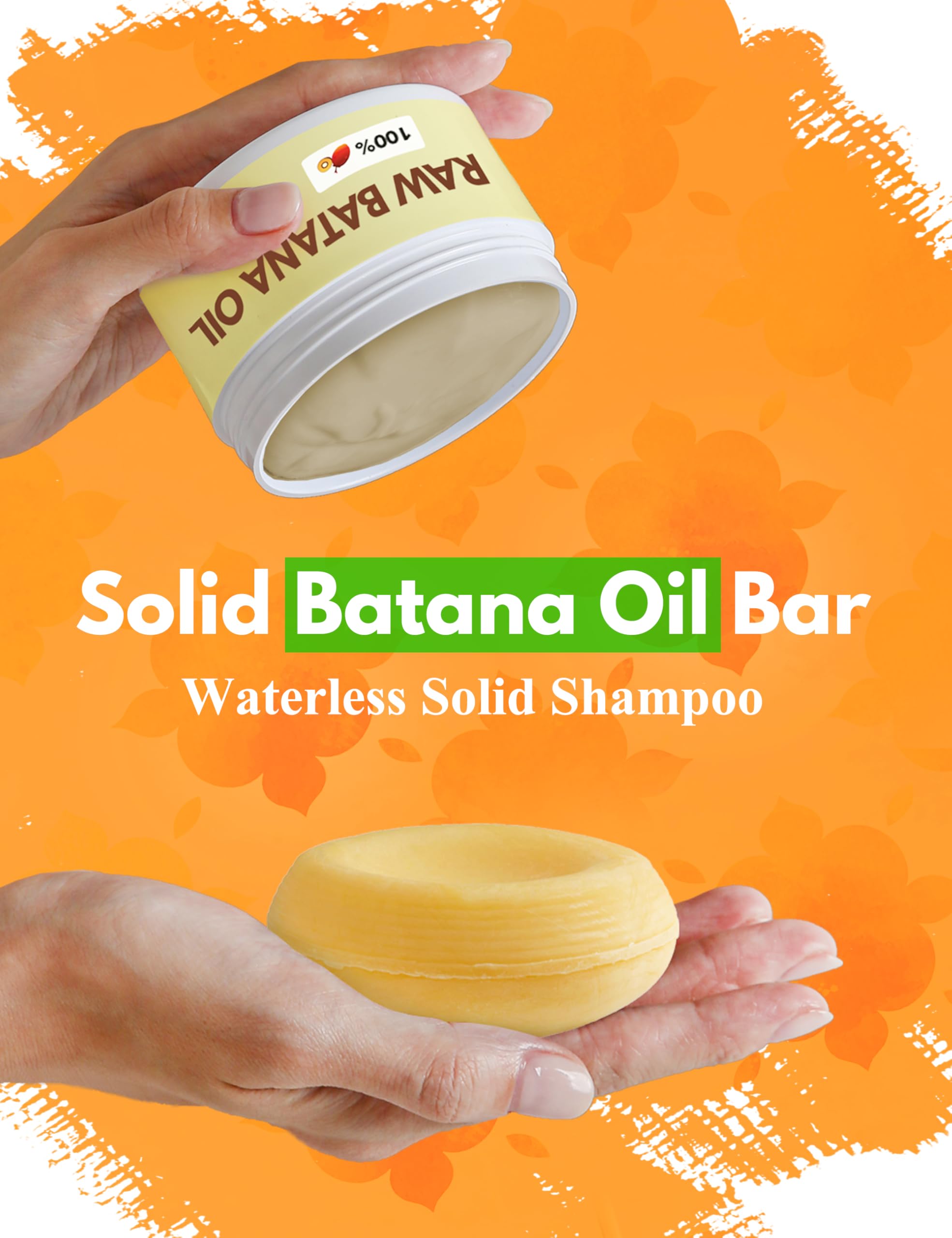 Beauté Seoul Batana Oil Shampoo Bar – Cold-Pressed Batana Oil, PHA Exfoliation, Sulfate-Free, pH-Balanced