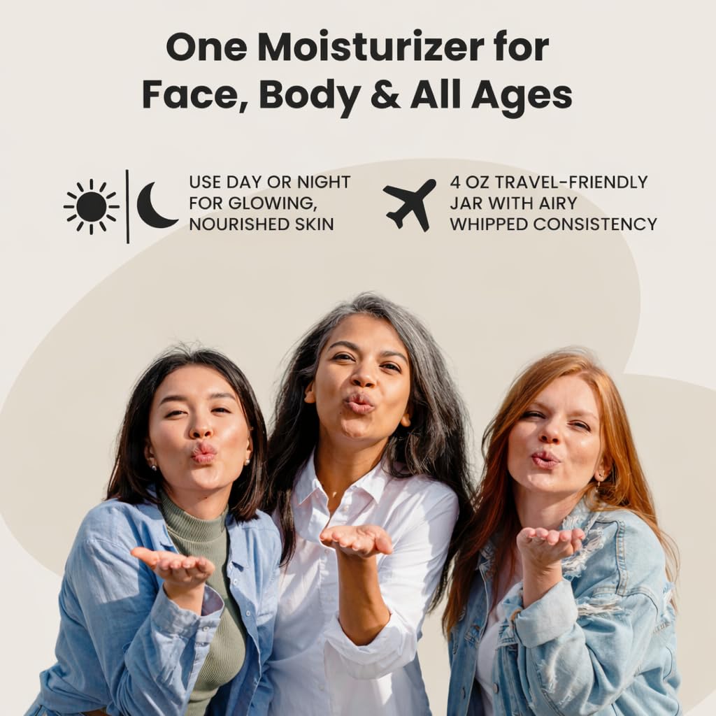 Beautiful Being SKIN GLOW — Grass-Fed Whipped Beef Tallow Moisturizer for Face & Body